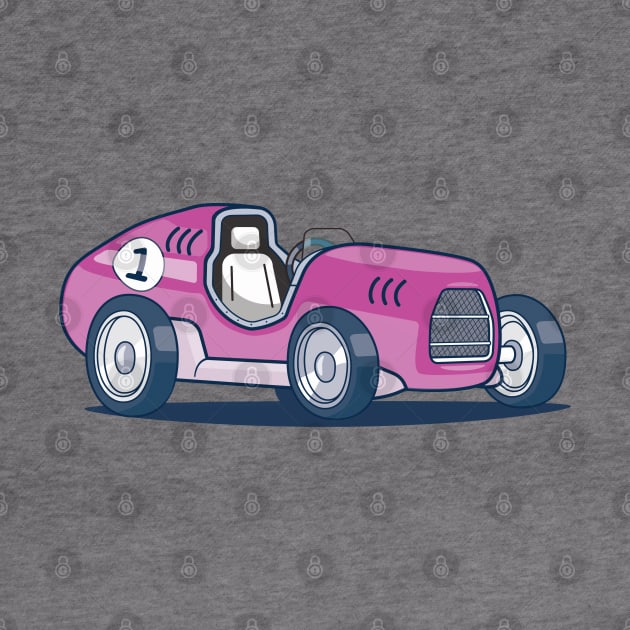 Vintage race car by Darkside Labs